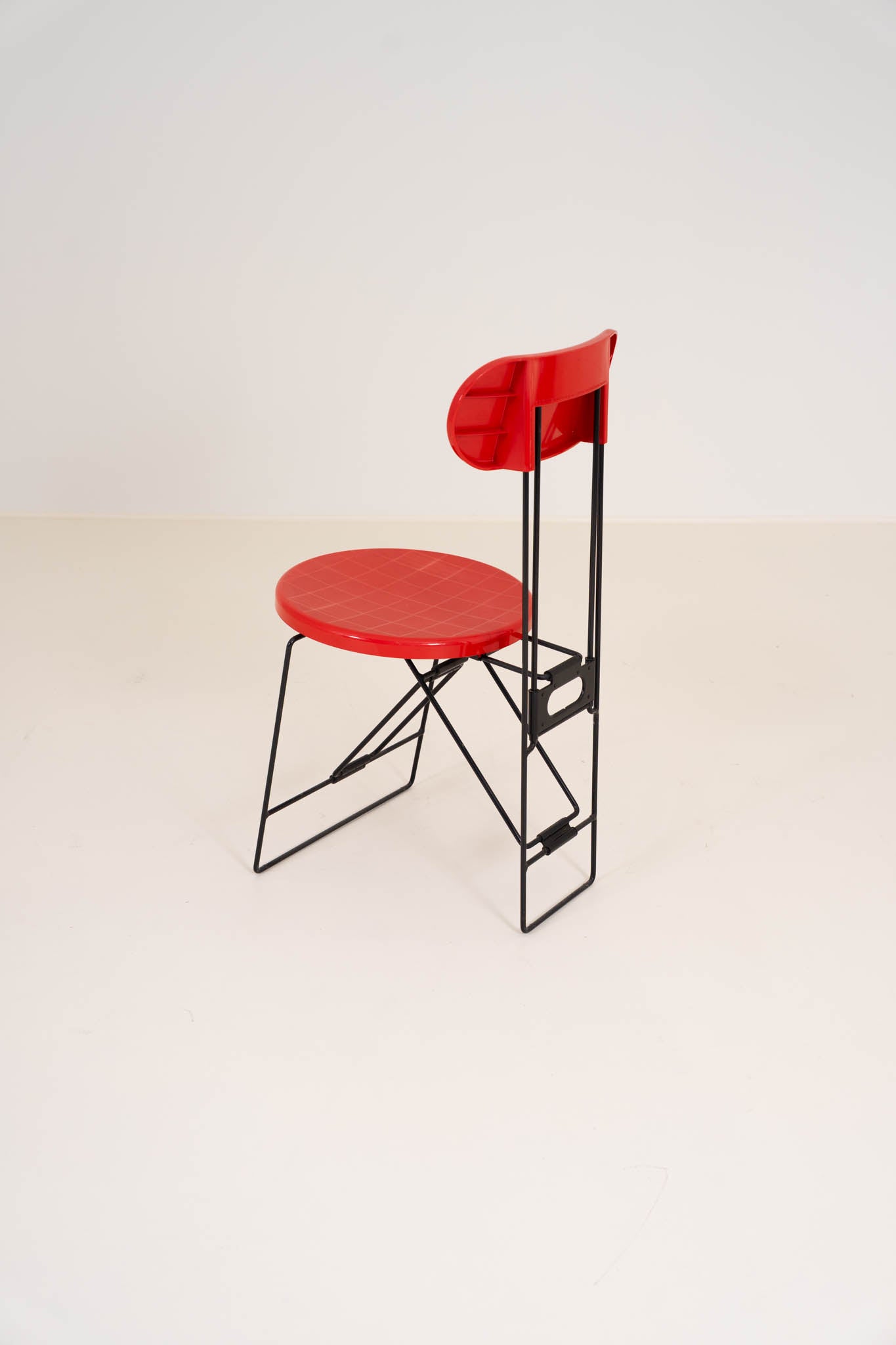Cricket Chair by Andries Van Onck – Light Red (One Available)