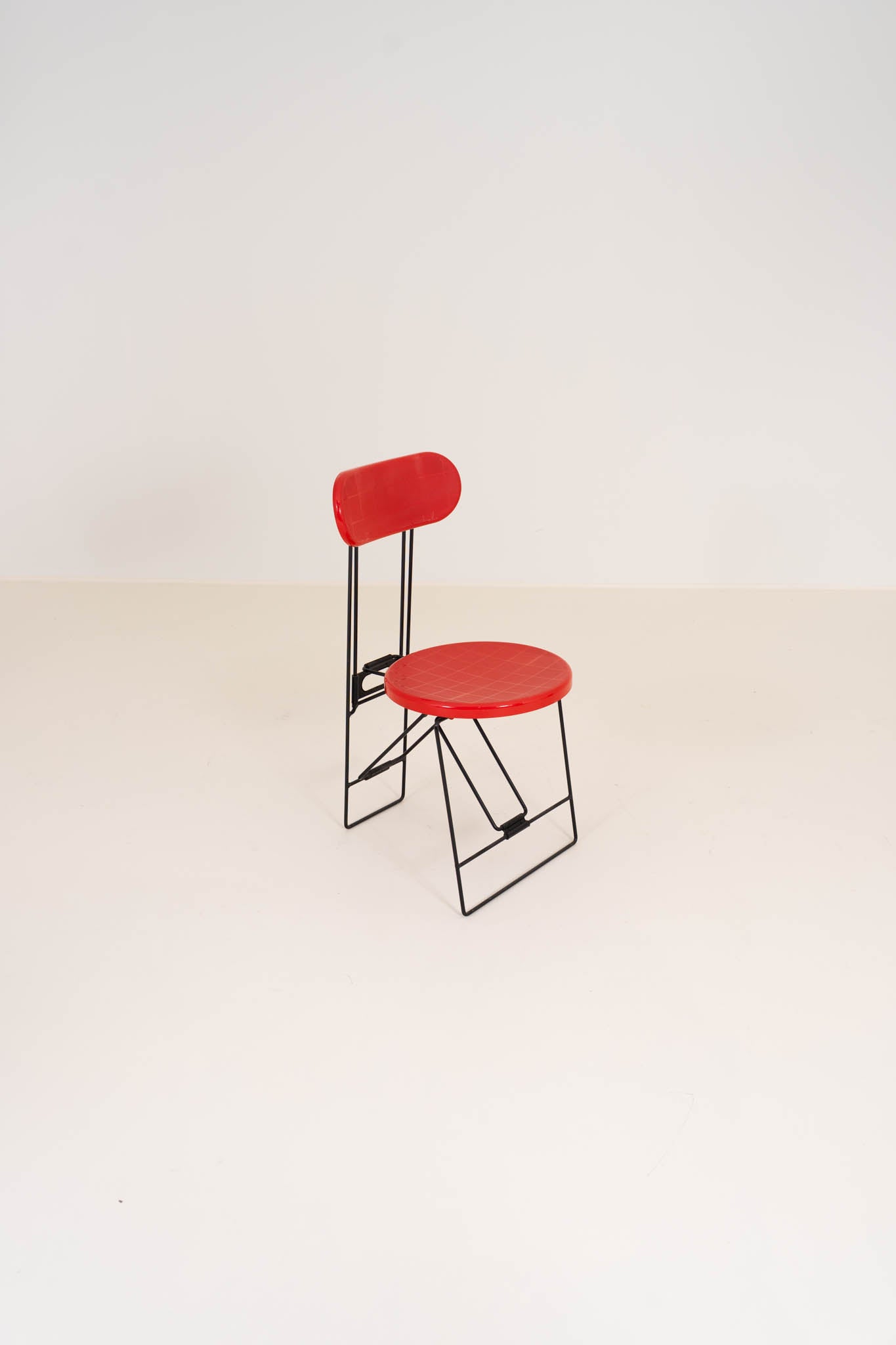 Cricket Chair by Andries Van Onck – Light Red (One Available)
