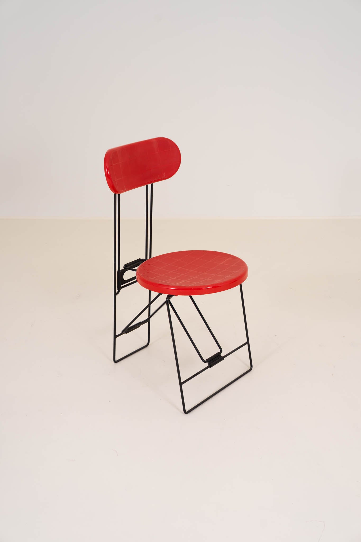 Cricket Chair by Andries Van Onck – Light Red (One Available)