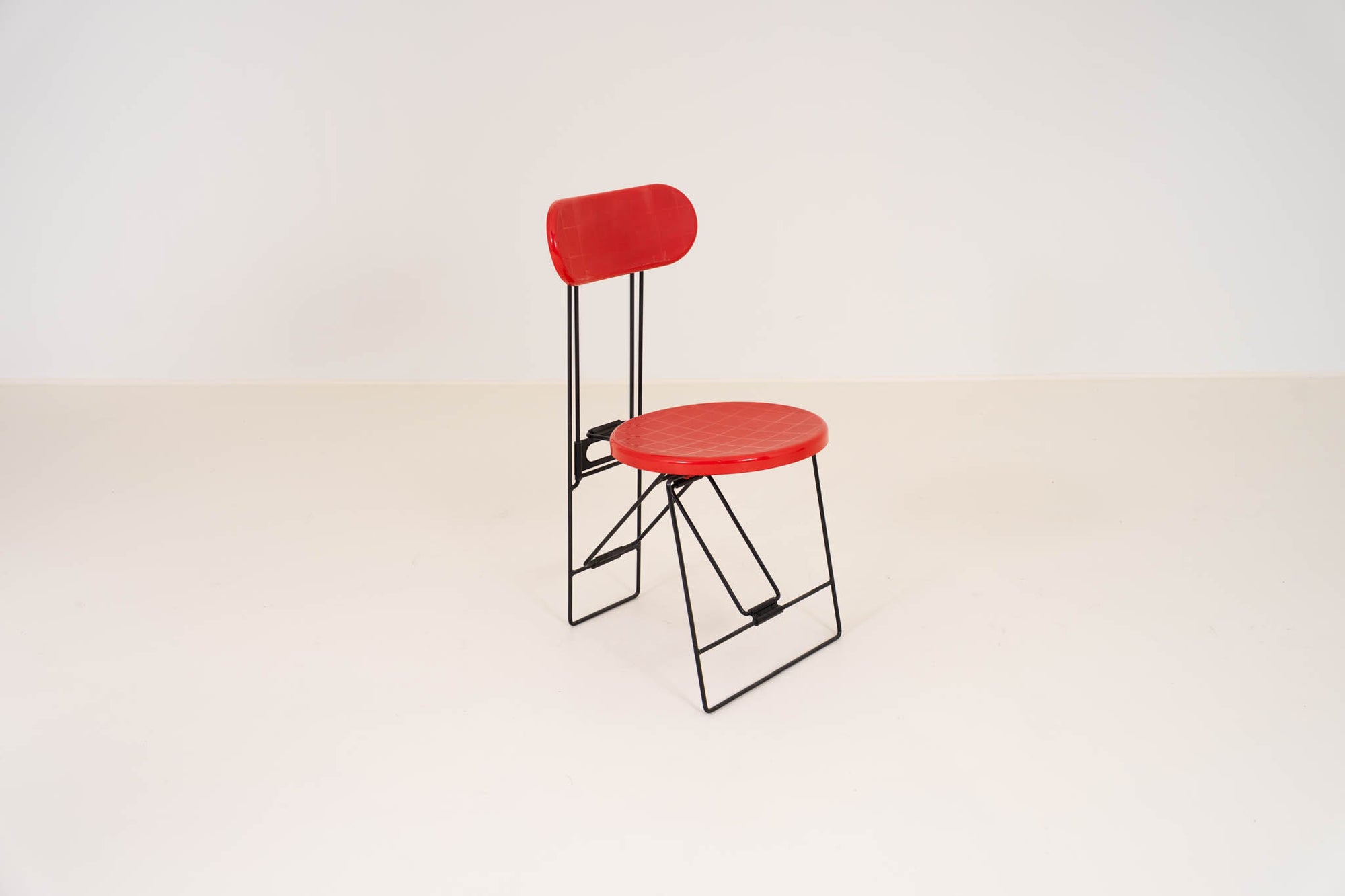 Cricket Chair by Andries Van Onck – Light Red (One Available)