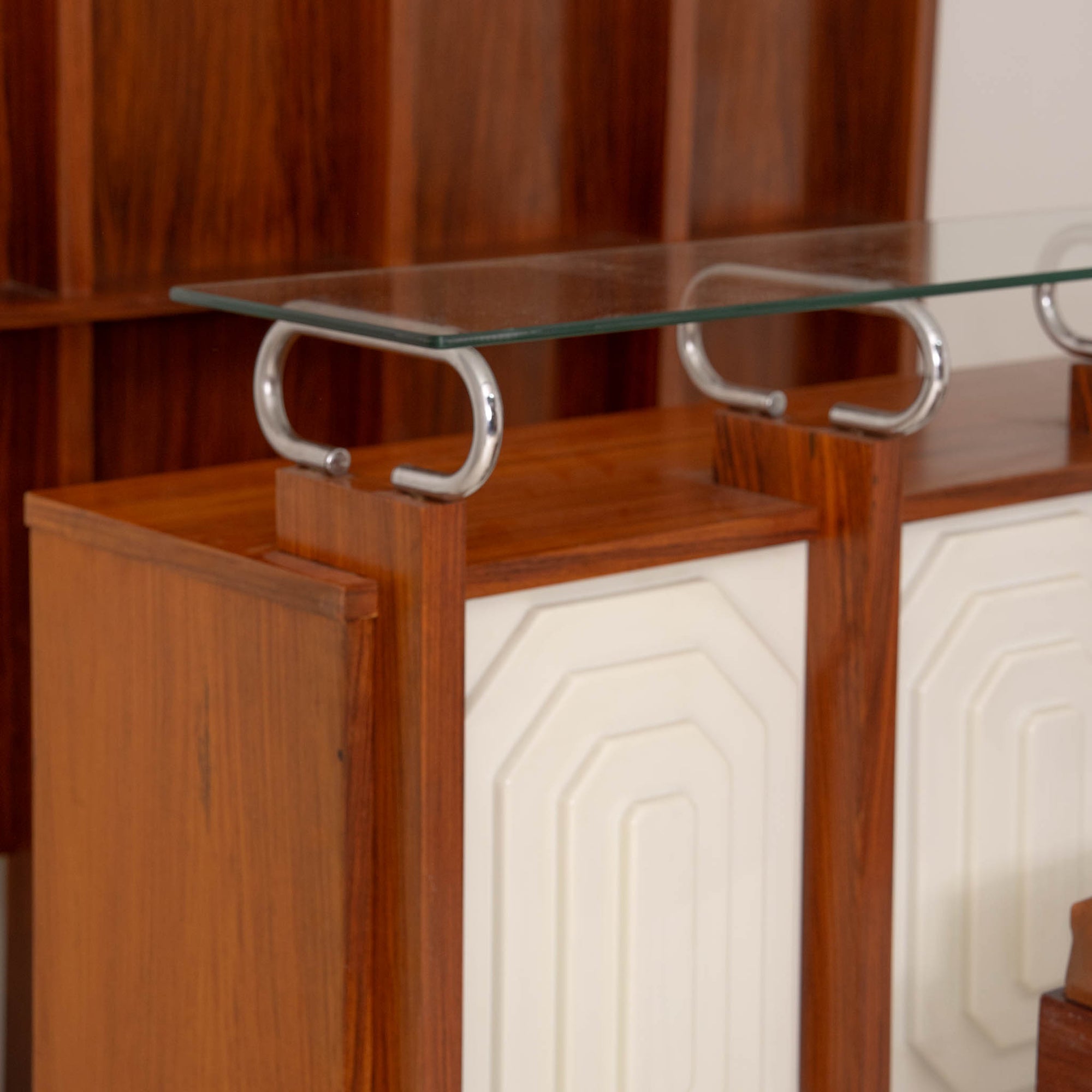 Rare Italian Bar Unit with Stools