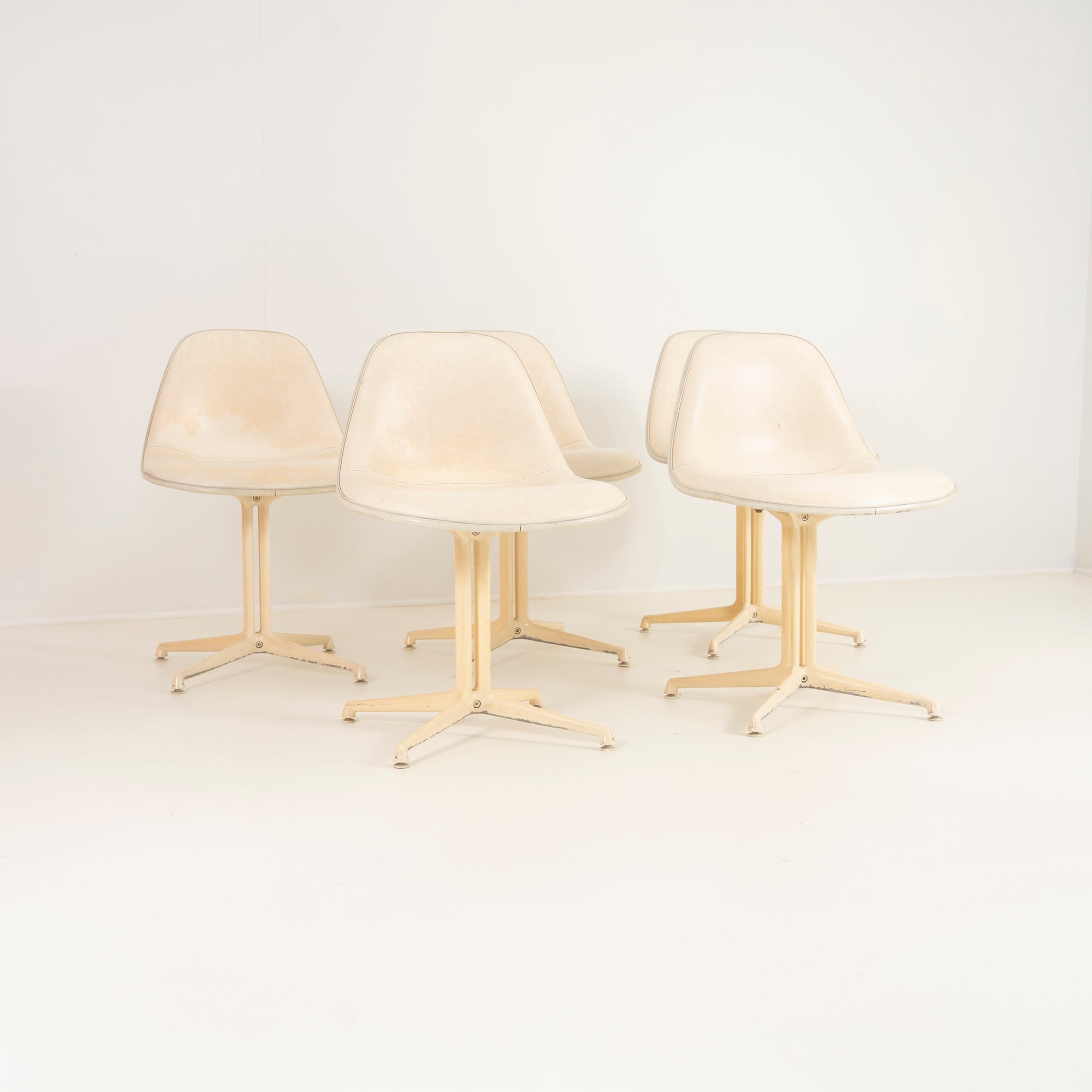 Set of 5 La Fonda Chairs – Charles & Ray Eames for Herman Miller