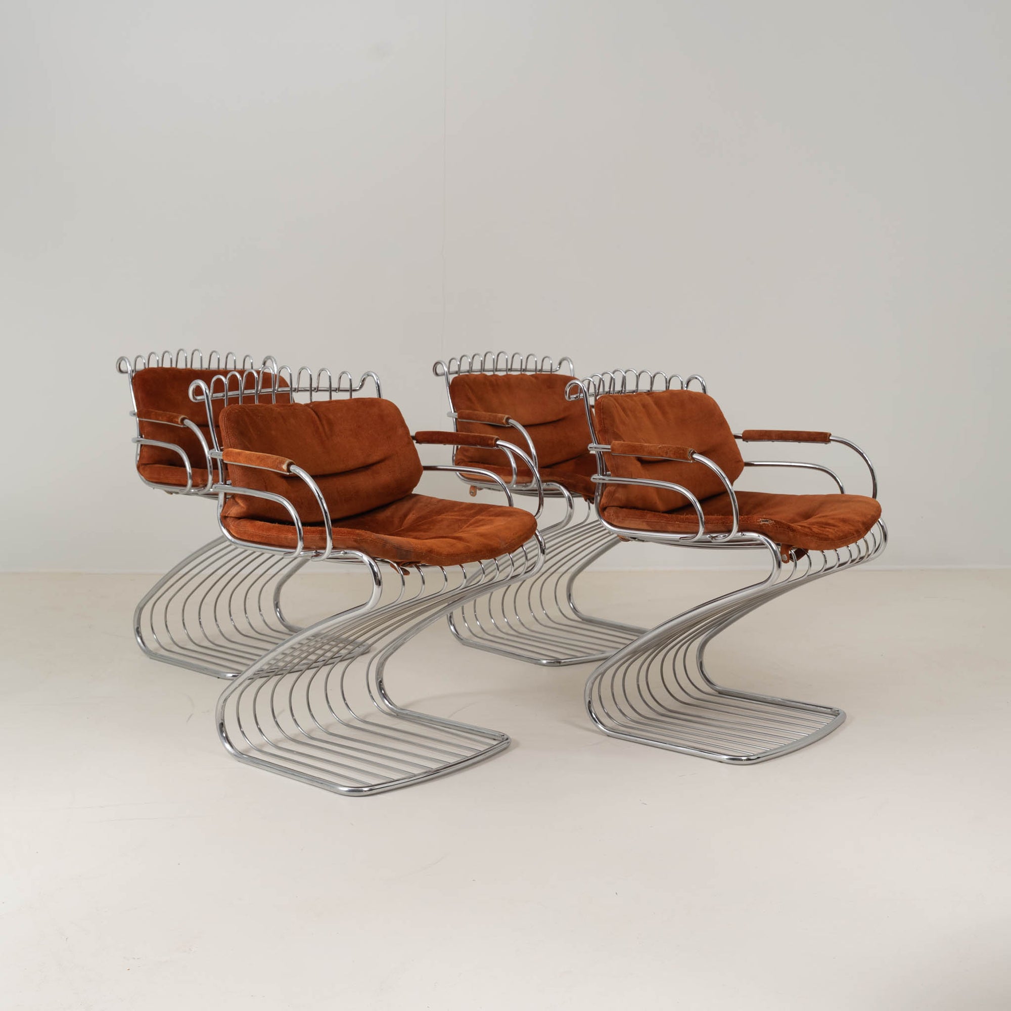 Dining Set Attributed to Gastone Rinaldi for Rima, Italy