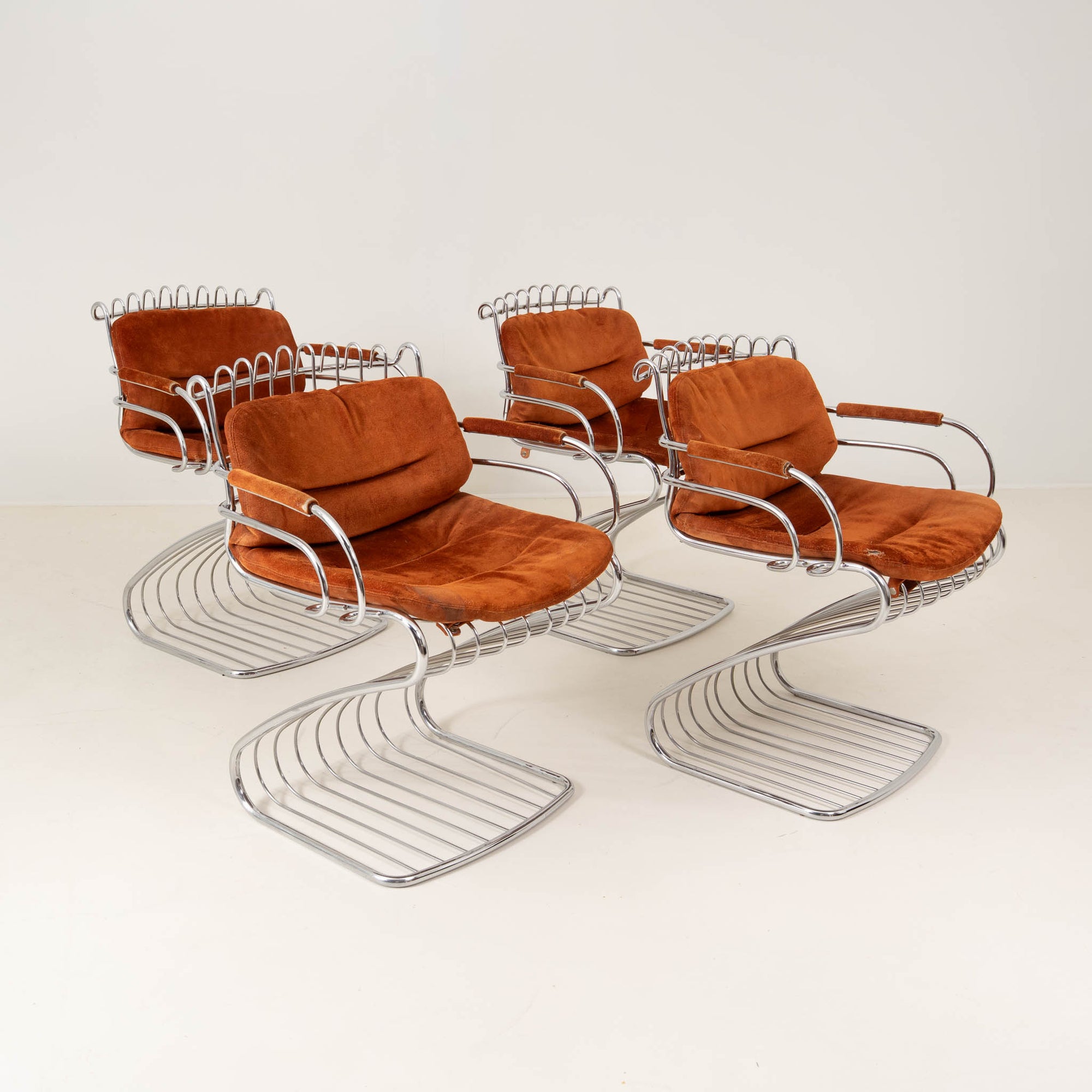 Dining Set Attributed to Gastone Rinaldi for Rima, Italy